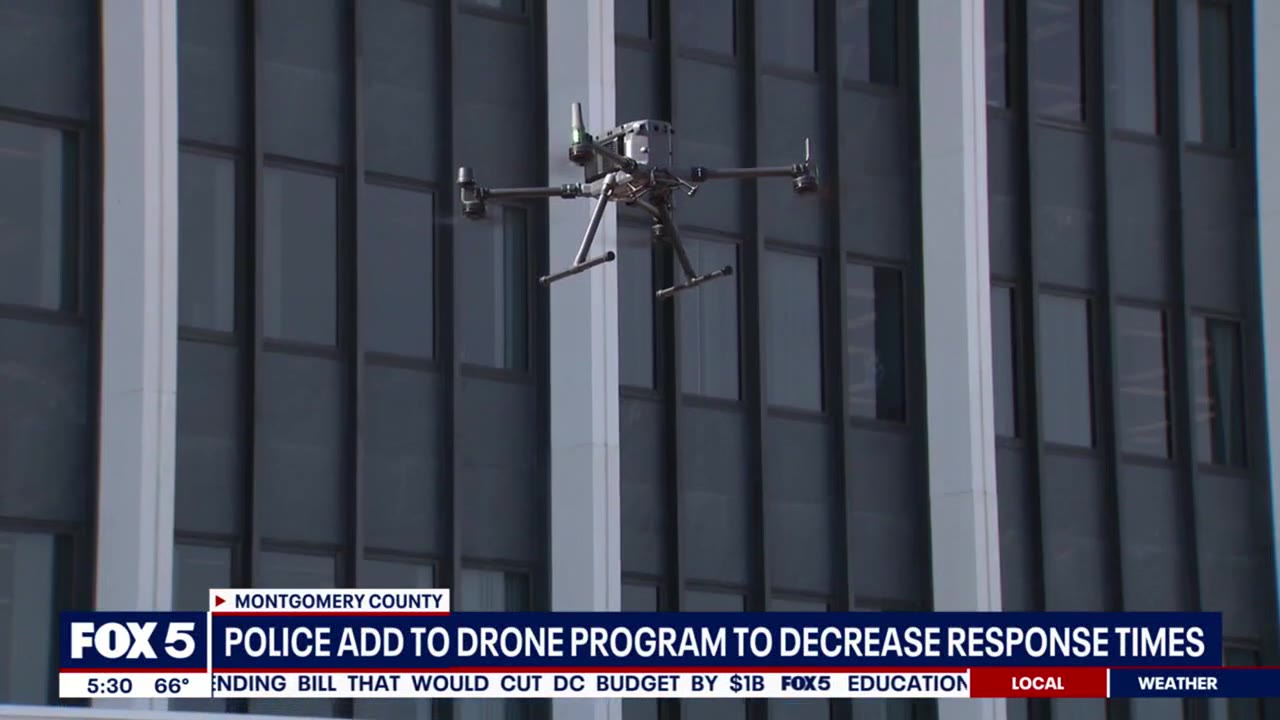 Police drones coming to Bethesda